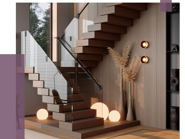 Изготовление и монтаж лестниц в Лиски от 92999 руб. | ПРОЛЁТ-Лск