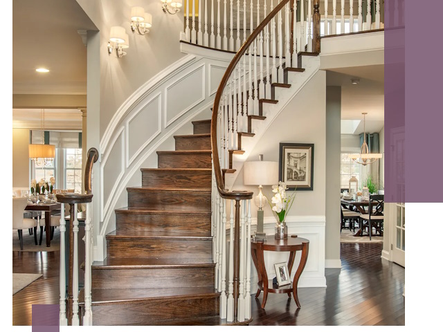 Изготовление лестниц под ключ в Лиски — металлокаркас и отделка