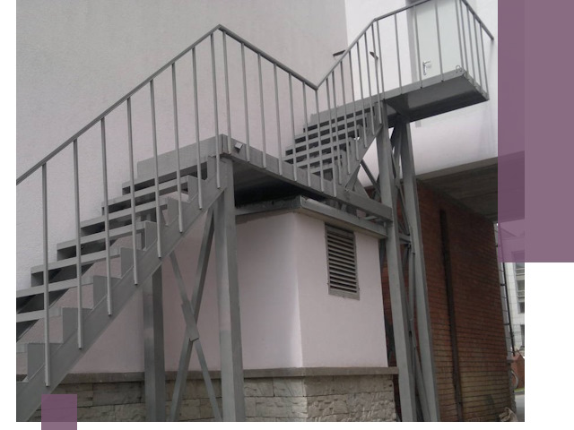 Монтаж пожарных лестниц под ключ в Лиски с гарантией качества