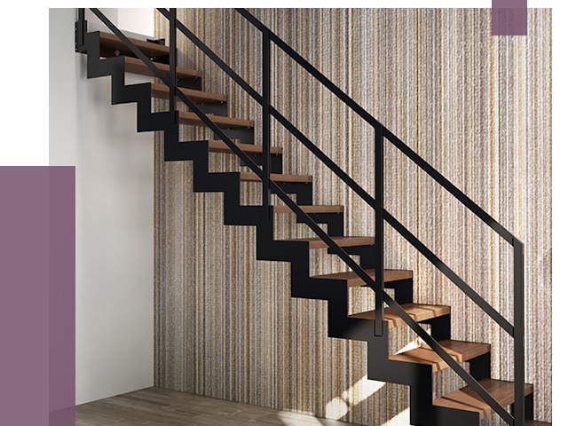 Изготовление металлических лестниц в Лиски от 51970 руб. | ПРОЛЁТ-Лск