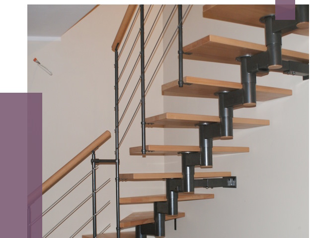 Изготовление модульных лестниц в Лиски от 12309 руб. 