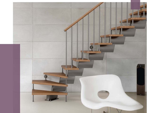 Монтаж модульных лестниц в Лиски от 6783 руб. 