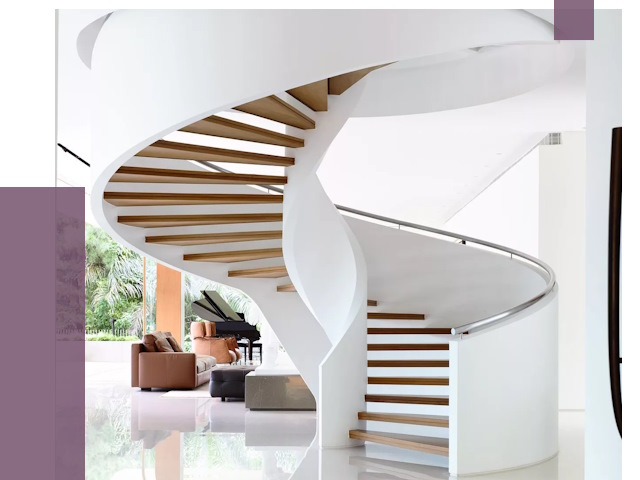 Винтовые лестницы в Лиски под ключ от 51970 руб. | ПРОЛЁТ-Лск