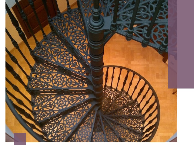 Винтовые лестницы под ключ в Лиски: производство и монтаж