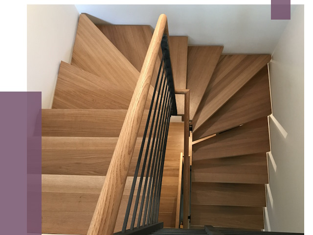 П-образные лестницы в Лиски под ключ от 51970 руб. | ПРОЛЁТ-Лск