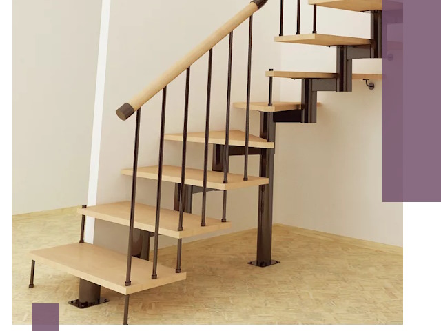 Монтаж лестниц на больцах в Лиски — быстро и надежно