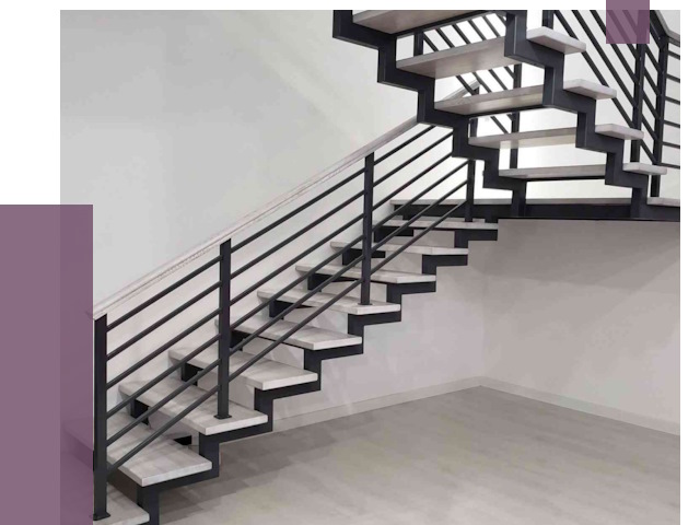 Лестницы на металлокаркасе под ключ в Лиски от 13676 руб. | ПРОЛЁТ-Лск