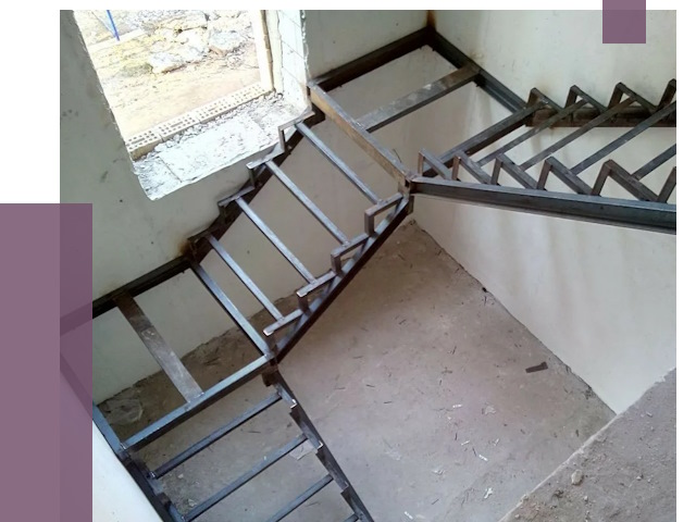 Монтаж лестниц на металлокаркасе в Лиски от 13676 руб. — ПРОЛЁТ-Лск