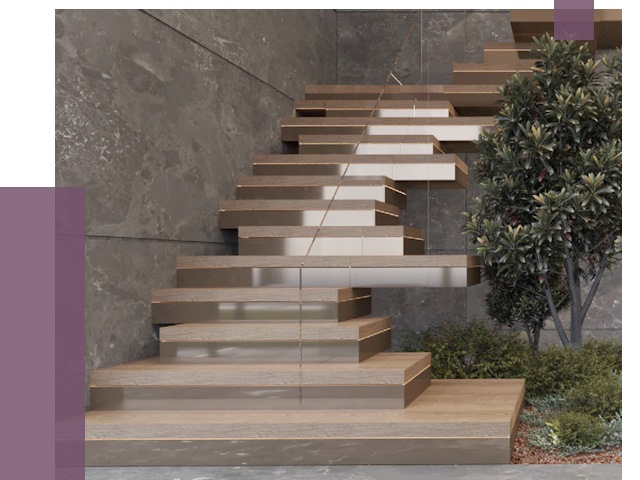 Современные лестницы в Лиски от 14770 руб. | ПРОЛЁТ-Лск