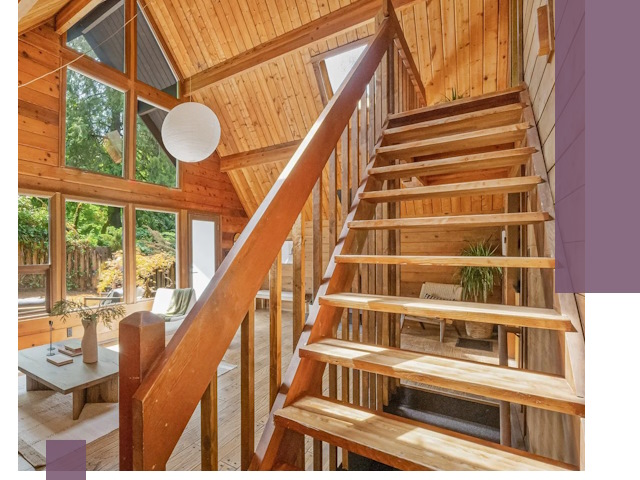 Лестницы для дачи под ключ в Лиски — изготовление и монтаж