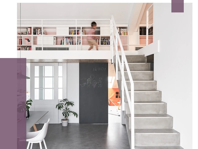 Лестницы для двухуровневой квартиры в Лиски от 188732 руб. | ПРОЛЁТ-Лск