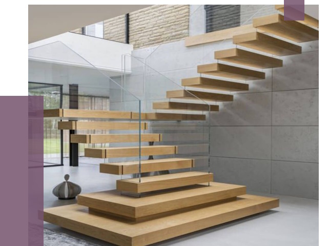 Офисные лестницы в Лиски — от 81510 руб. | ПРОЛЁТ-Лск