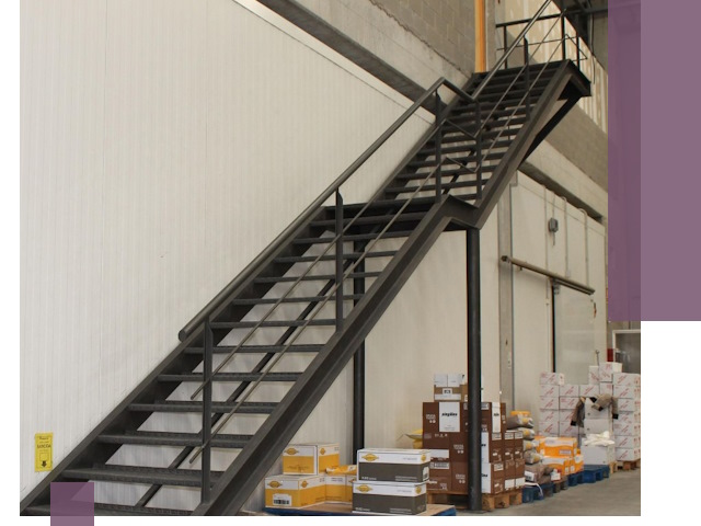 Лестницы для производства в Лиски — изготовление и монтаж