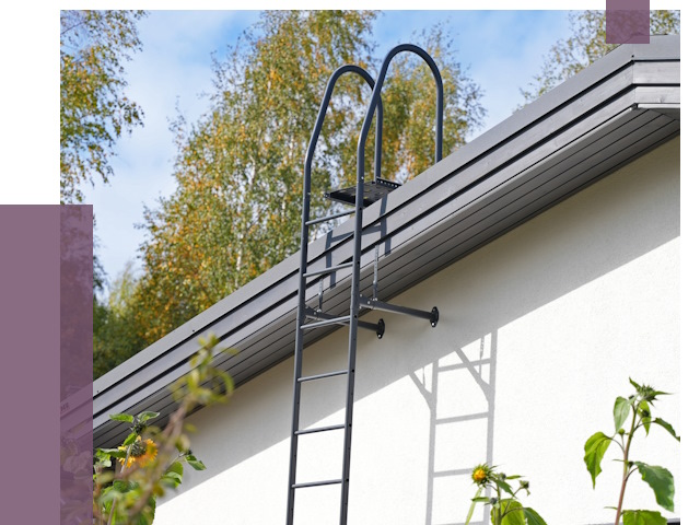 Лестницы на крышу в Лиски от 20460 руб. — монтаж и монтаж ПРОЛЁТ-Лск