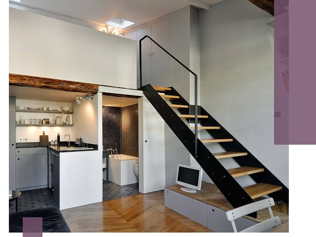 Лестницы на антресоль под ключ в Лиски — изготовление и монтаж