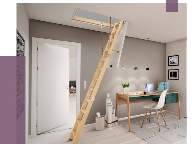 Чердачные лестницы в Лиски — от 15591 руб. | ПРОЛЁТ-Лск