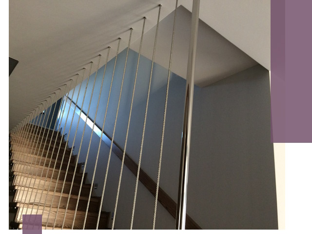 Тросовые перила под ключ в Лиски — производство и монтаж