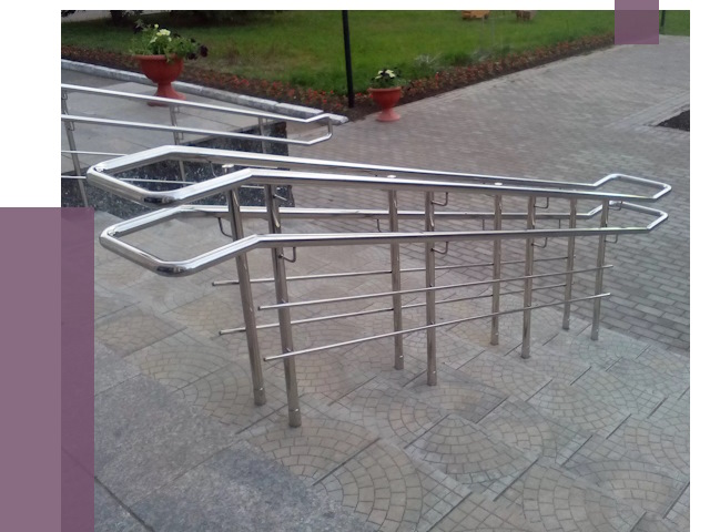 Перила для инвалидов в Лиски от 8118 руб. под ключ | ПРОЛЁТ-Лск