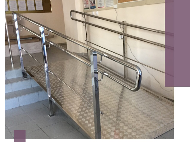Перила для инвалидов в Лиски — надежные поручни и ограждения