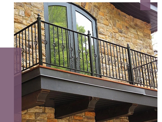 Балконные ограждения в Лиски от 8589 руб. — купить | ПРОЛЁТ-Лск