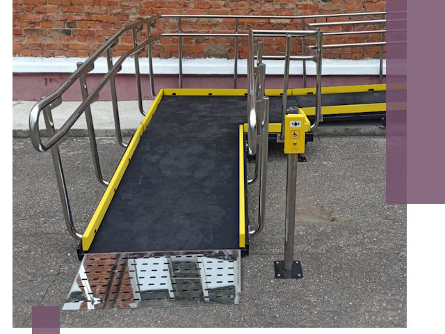 Изготовление наклонных пандусов для инвалидов в Лиски