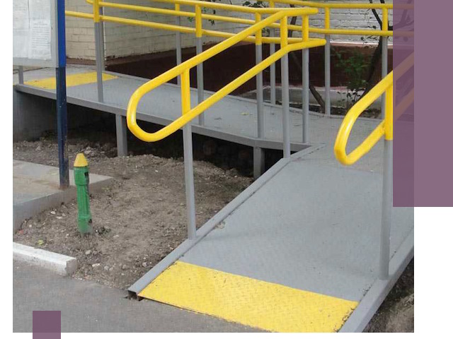 Монтаж пандусов для инвалидов в Лиски — быстро и качественно