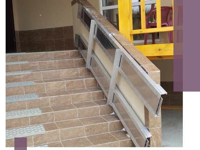 Откидные пандусы под ключ в Лиски — монтаж и демонтаж