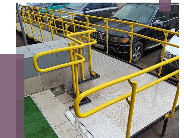 Стационарные пандусы в Лиски от 13129 руб. | ПРОЛЁТ-Лск