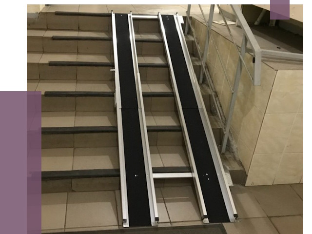 Установка пандуса в подъезд в Лиски от 8534 руб. под ключ | ПРОЛЁТ-Лск