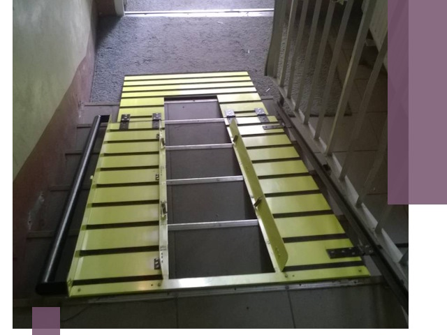 Профессиональный монтаж пандуса в подъезд в Лиски