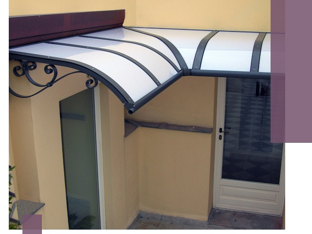 Монтаж козырьков любой сложности в Лиски под ключ