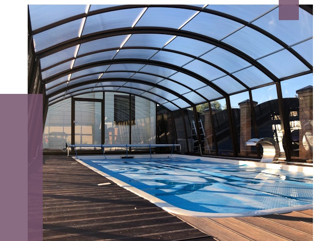 Навесы для бассейна в Лиски от 17943 руб. под ключ | ПРОЛЁТ-Лск