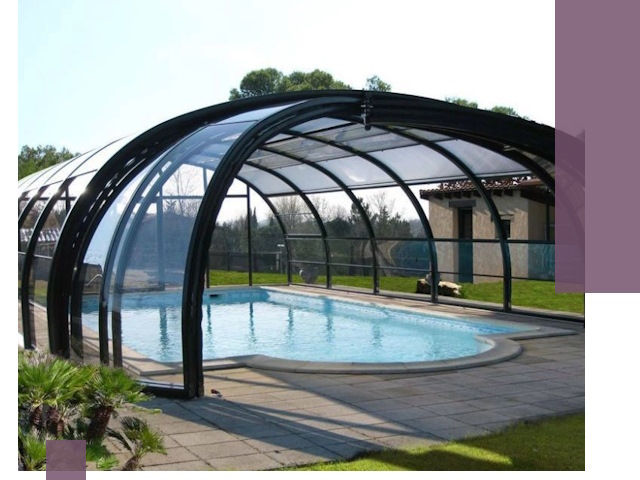 Навесы для бассейна в Лиски: изготовление и монтаж под ключ