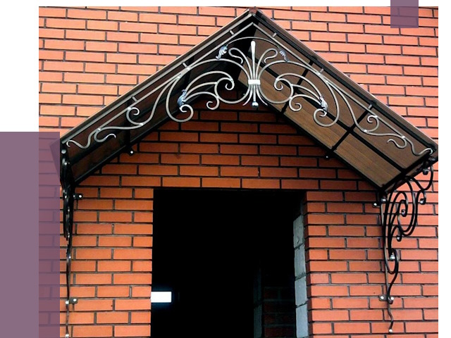 Металлические козырьки в Лиски от 11433 руб. 