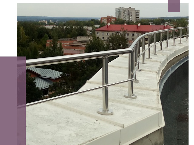 Парапеты и ограждения кровли в Лиски от 5306 руб.