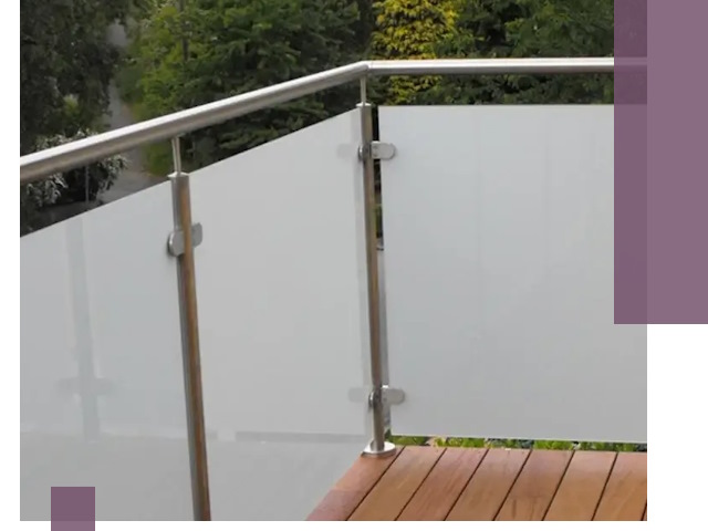 Алюминиевые парапеты для балконов и террас в Лиски