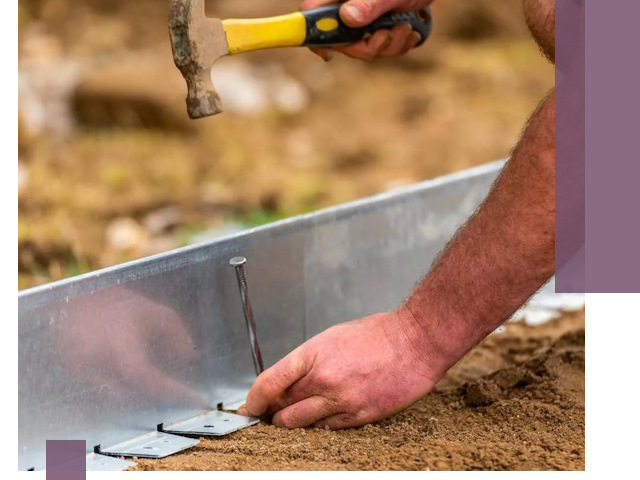 Монтаж металлических бордюров в Лиски быстро и качественно