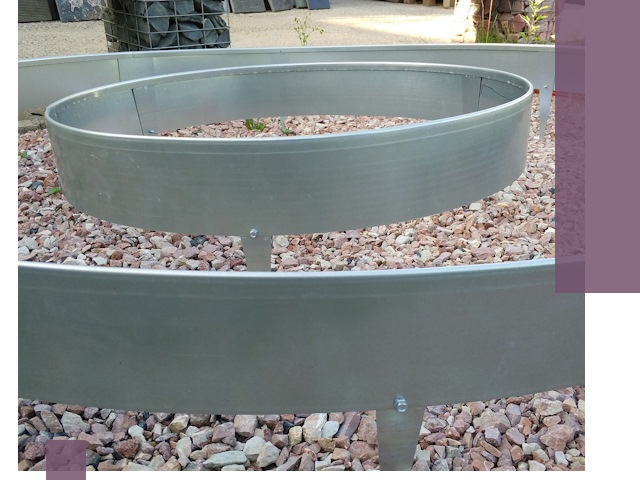 Нержавеющие бордюры под ключ в Лиски — изготовление и монтаж