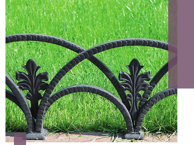 Декоративные металлические бордюры под ключ в Лиски