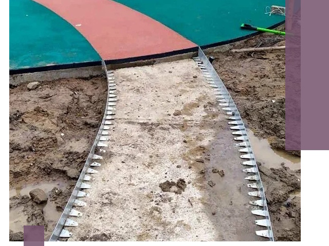 Металлические бордюры для дорожек в Лиски — монтаж и изготовление