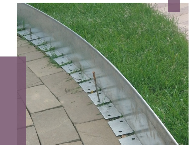 Металлические бордюры для тротуаров в Лиски от 9300 руб.