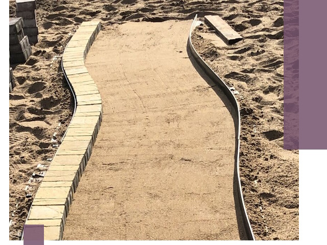 Металлические бордюры для тротуаров в Лиски — прочные и долговечные