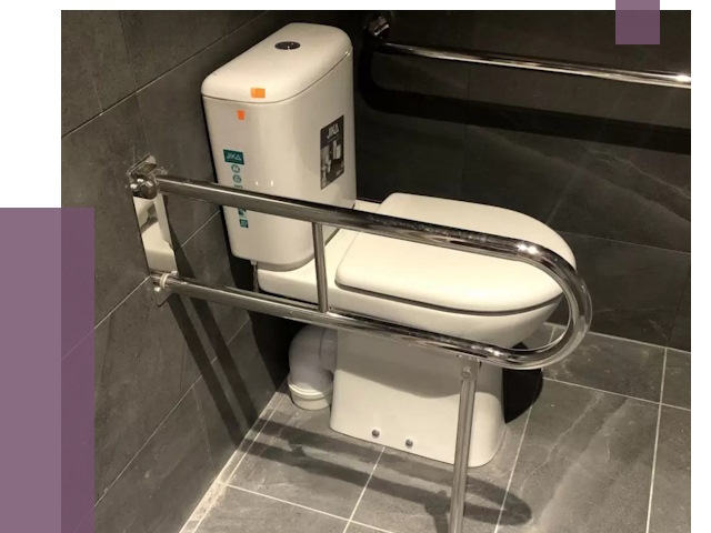 Поручни для санузлов в Лиски от 4595 руб.  | ПРОЛЁТ-Лск