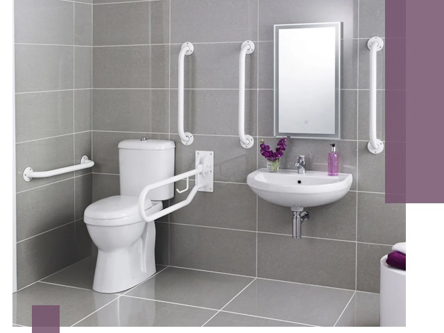 Поручни для санузлов в Лиски: установка, ремонт и монтаж