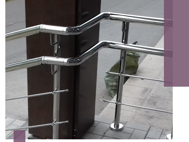 Монтаж поручней из нержавеющей стали в Лиски качественно и быстро